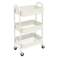 Carrito auxiliar con estructura metálica