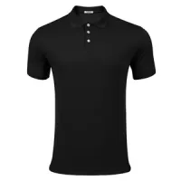 Polo 100% poliéster fino de secado rápido para hombre