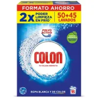 95 dosis - Detergente en polvo Colón para lavadora