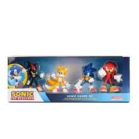 Set Colección Sonic 4 Figuras - 9 cm