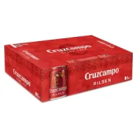 Pack 24 latas de cerveza Cruzcampo