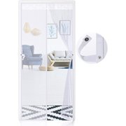 Cortina mosquitera magnética para puertas