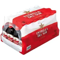 24x botellines 25cl Cerveza Estrella del Sur