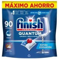 Pack 90 cápsulas Finish Quantum lavavajillas