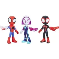 3 figuras grandes Spidey y su superequipo - 22 cm