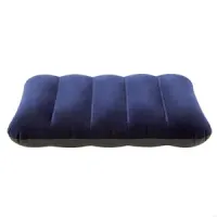 Cojín / almohada hinchable Intex con tacto suave - 28x9x43cm