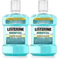 Pack 2L Listerine enjuague bucal Mentol Suave
