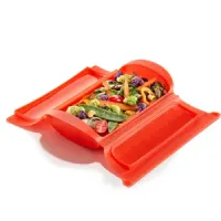 Estuche de vapor Lékué para cocinar en microondas