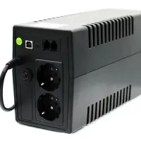 SAI / UPS 650VA - 2 tomas 360W max. - aguanta sin electricidad unos 10 min.