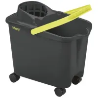 Cubo con 4 ruedas para fregona Mery