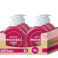 PACK 6x 300ml Jabón de manos Moussel