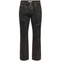 Vaqueros Only &amp; Sons rectos rotos para hombre