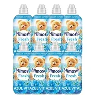 8 botellas de 56 dosis suavizante Mimosín Azul Vital