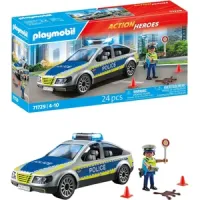 Playmobil coche de policía con luz y sonido