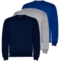 Pack 3 sudaderas Roly de algodón unisex