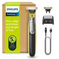 Philips OneBlade 360 afeitadora + 2 cuchillas y peine ajustable