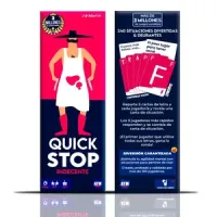 Juego de Mesa Quick Stop Indecente