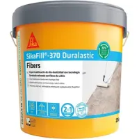 SikaFill-370: 20 litros impermeabilizante con fibras para exteriores