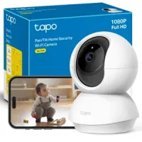 TP-Link Tapo - cámara vigilancia WiFi motorizada 1080p nocturna - detecta lloros