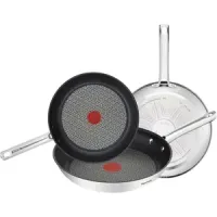 3 sartenes Tefal Duetto 20/24/28 cm - antiadherencia Titanium Force