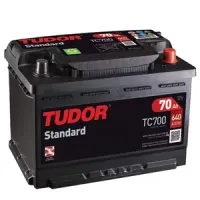 Tudor TC700 70Ah 640A 12V: aguanta semanas sin arrancar