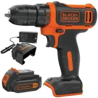 Taladro atornillador inalámbrico Black + Decker - 10.8V - 26nm