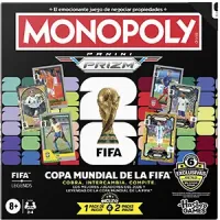 Monopoly del Mundial con cartas Panini Prizm - 16 partidos históricos