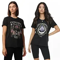 Camiseta Only de manga corta para mujer
