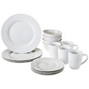 Vajilla AmazonBasics para 4 personas 