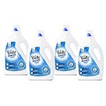 4 botellas detergente líquido para lavadora Presto! Sensitive