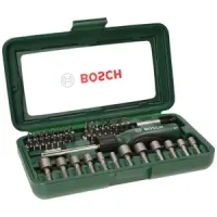 Destornillador Bosch carraca + 32 puntas + 12 vasos