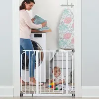 Barrera de seguridad con puerta - con extensión - 73.6 a 95.5cm