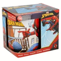 Taza cerámica Spiderman en caja de regalo