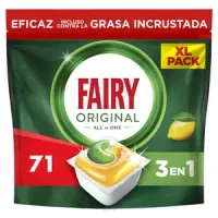 Pack 71 cápsulas Fairy para lavavajillas
