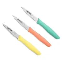 3 cuchillos Arcos Nova mondadores - hoja 8.5cm