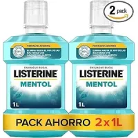 Pack 2L Listerine enjuague bucal Mentol