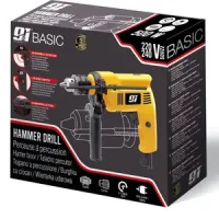 Taladro percutor 500W - doble sentido de giro