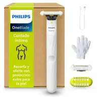 Philips OneBlade Intimate para zonas íntimas - con 2 cabezales