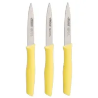 3 cuchillos Arcos con hoja de 10cm - 10 años de garantía