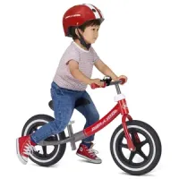 Bicicleta sin pedales con neumáticos reales con aire