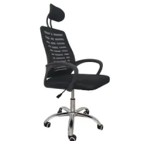 Silla de oficina con reposacabezas