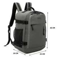 Mochila 40x25x20cm  para equipaje de cabina gratis Ryanair - bolsillo antirrobo