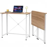 Escritorio plegable estable 80x40x74cm