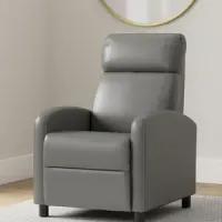 Sillón reclinable con reposapies autodesplegable - tapizado transpirable