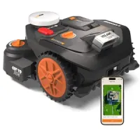 Robot cortacésped Worx Vision Cloud 600m² - no necesita cable ni antena