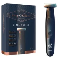 Afeitadora recortadora Braun King C Gillette - corte 0.15 - 5mm - 45min batería
