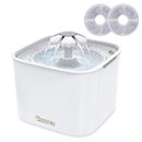Fuente de agua para mascotas + 2 filtros de carbón