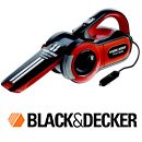 Aspirador de coche Ciclónico Black and Decker - 12V - Cabezal pivotante y tubo flexible