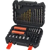 Maletín Black + Decker 50 piezas con brocas, puntas y más