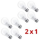 2 Pack 4 Bombillas LED 9.5W equiv. a 60W - rosca Típica E27